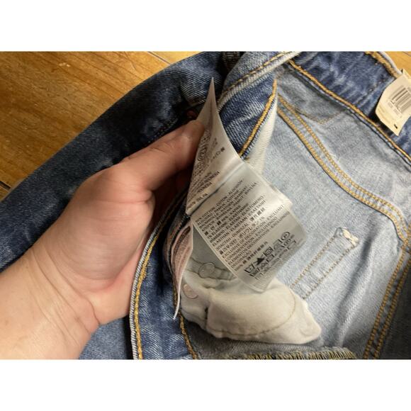 Levis 505 Jeans Men's Size 36x32 Straight Leg Regular Fit Stretch Blue Denim NWT - Picture 9 of 15